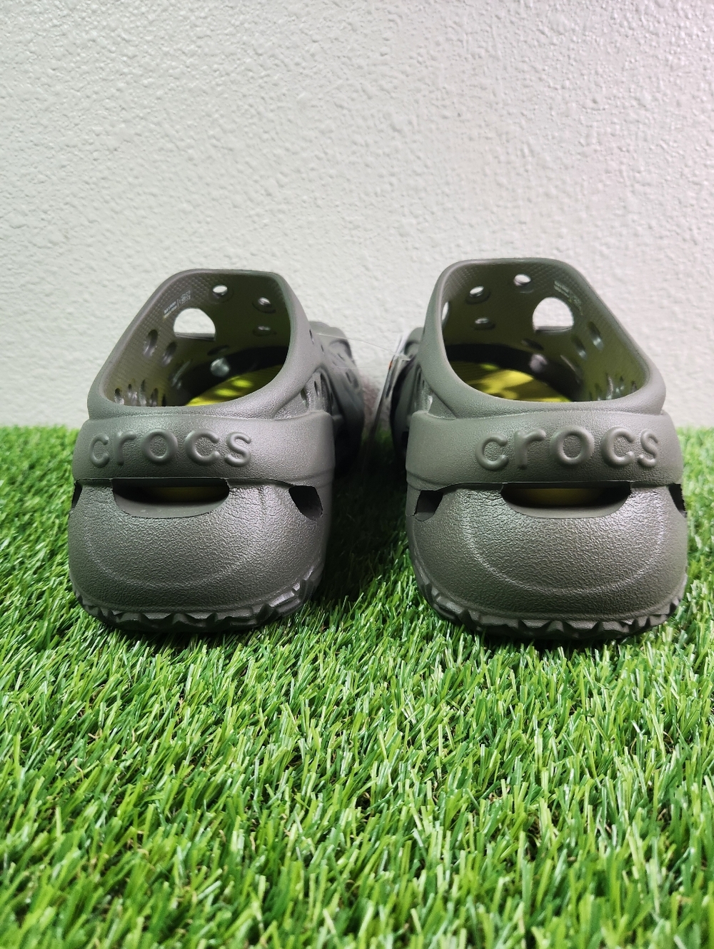 Crocs Caged Clogs ‘Dusty Olive’ Green 211141-3J5 Women - Picture 4 of 7